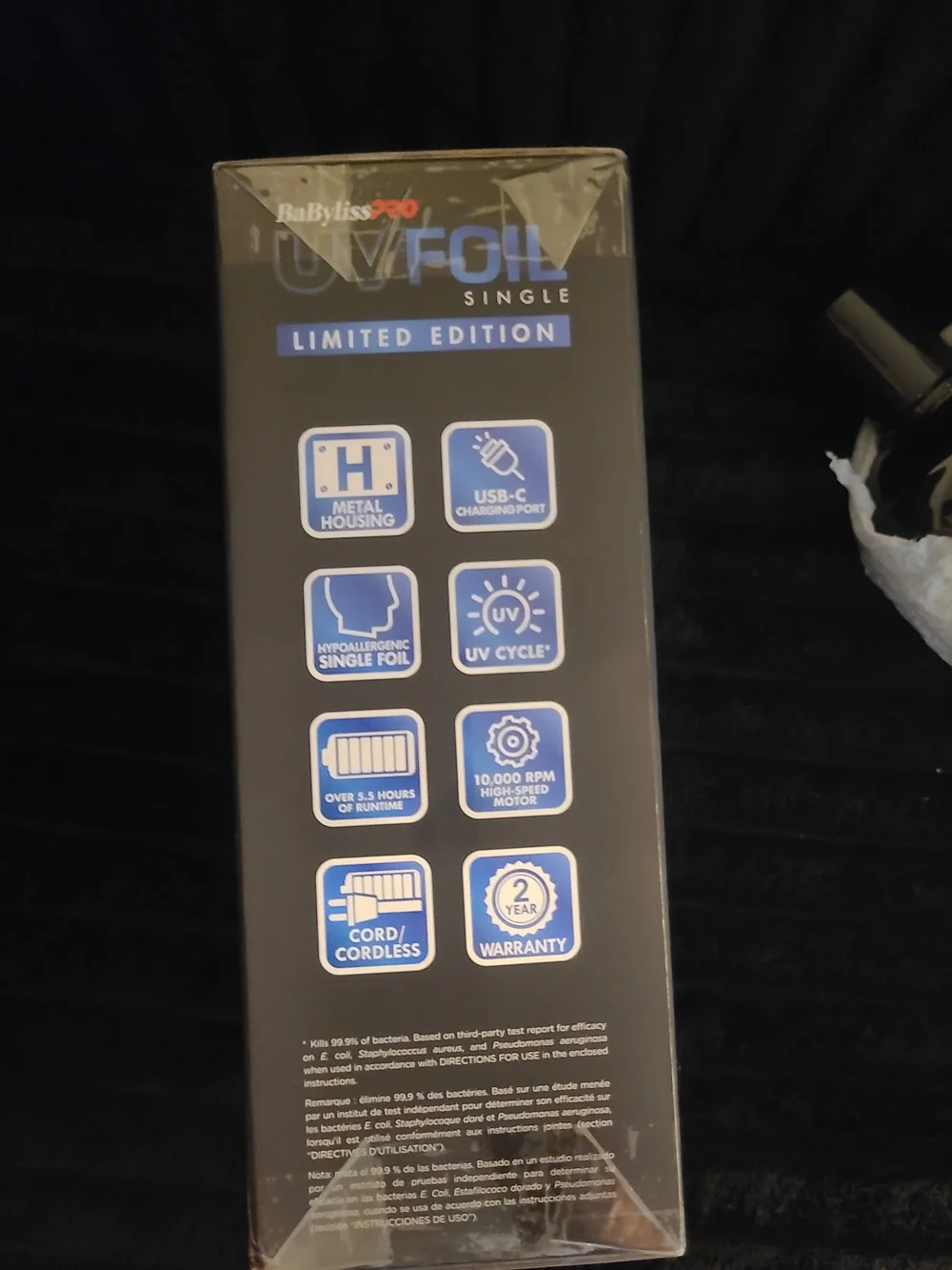 BaByliss boxed uv